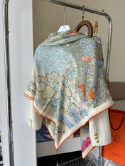 SCARF 135 CM COLORFUL 393104