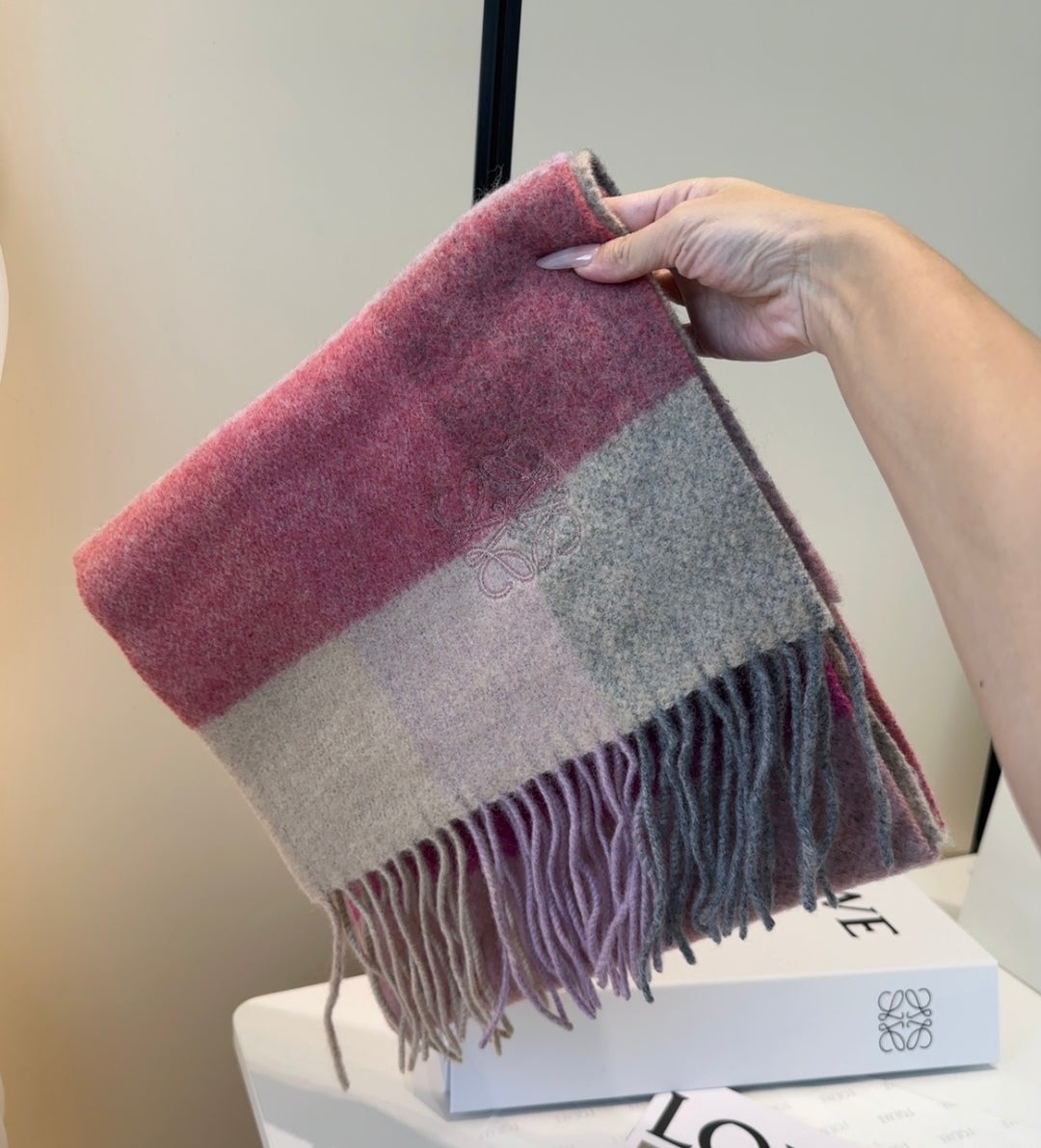 LOEWE 25S SCARF 180 IN CASHMERE 856349