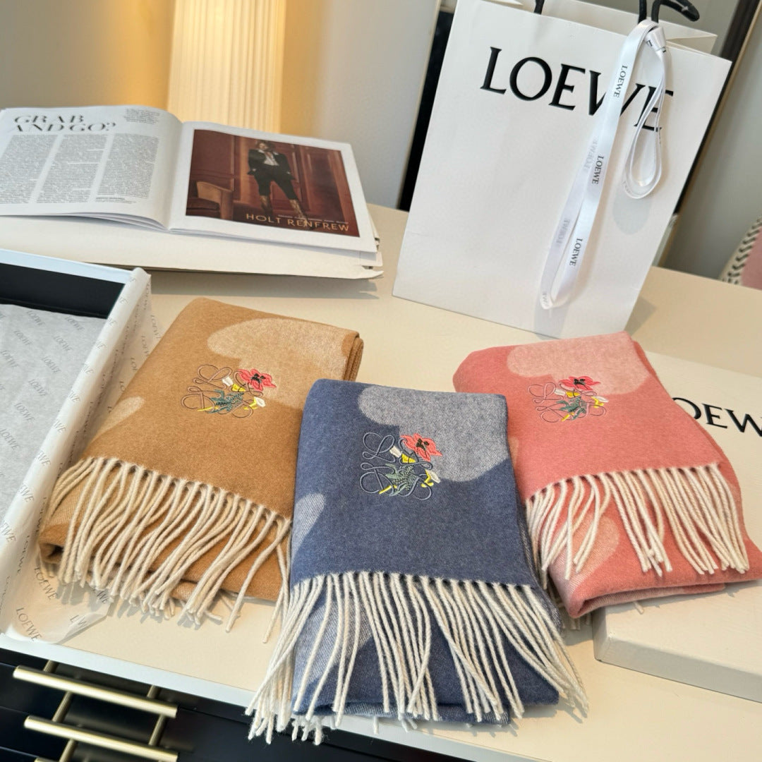 LOEWE 25S SCARF 180 IN CASHMERE 858247