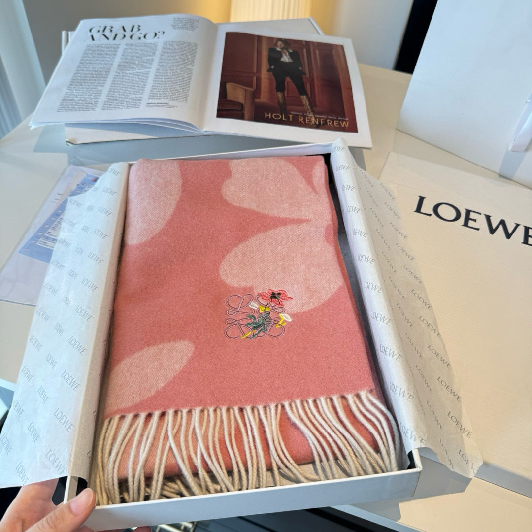 LOEWE 25S SCARF 180 IN CASHMERE 858247