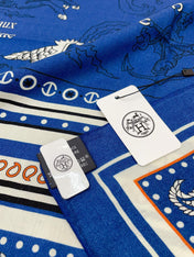 TATOUAGES MARINS BANDANA SHAWL 135 CM COLORFUL 385443