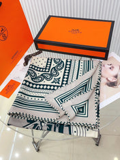 LES ROUES DE PHAETON BANDANA SHAWL 140 CM COLORFUL 385445