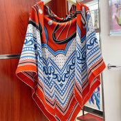 LES ROUES DE PHAETON BANDANA SHAWL 140 CM COLORFUL 385446