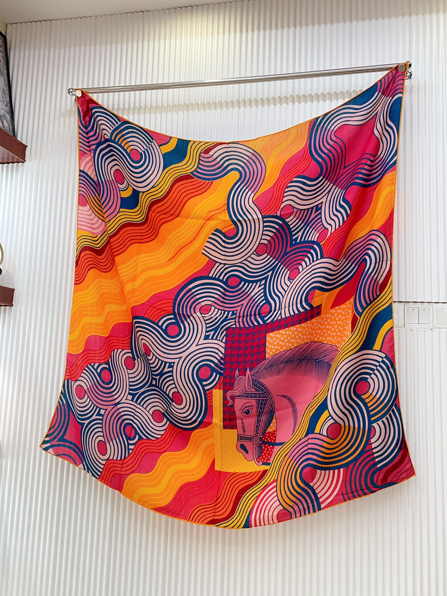 SCARF 140 CM COLORFUL 388171