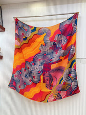 SCARF 140 CM COLORFUL 388171