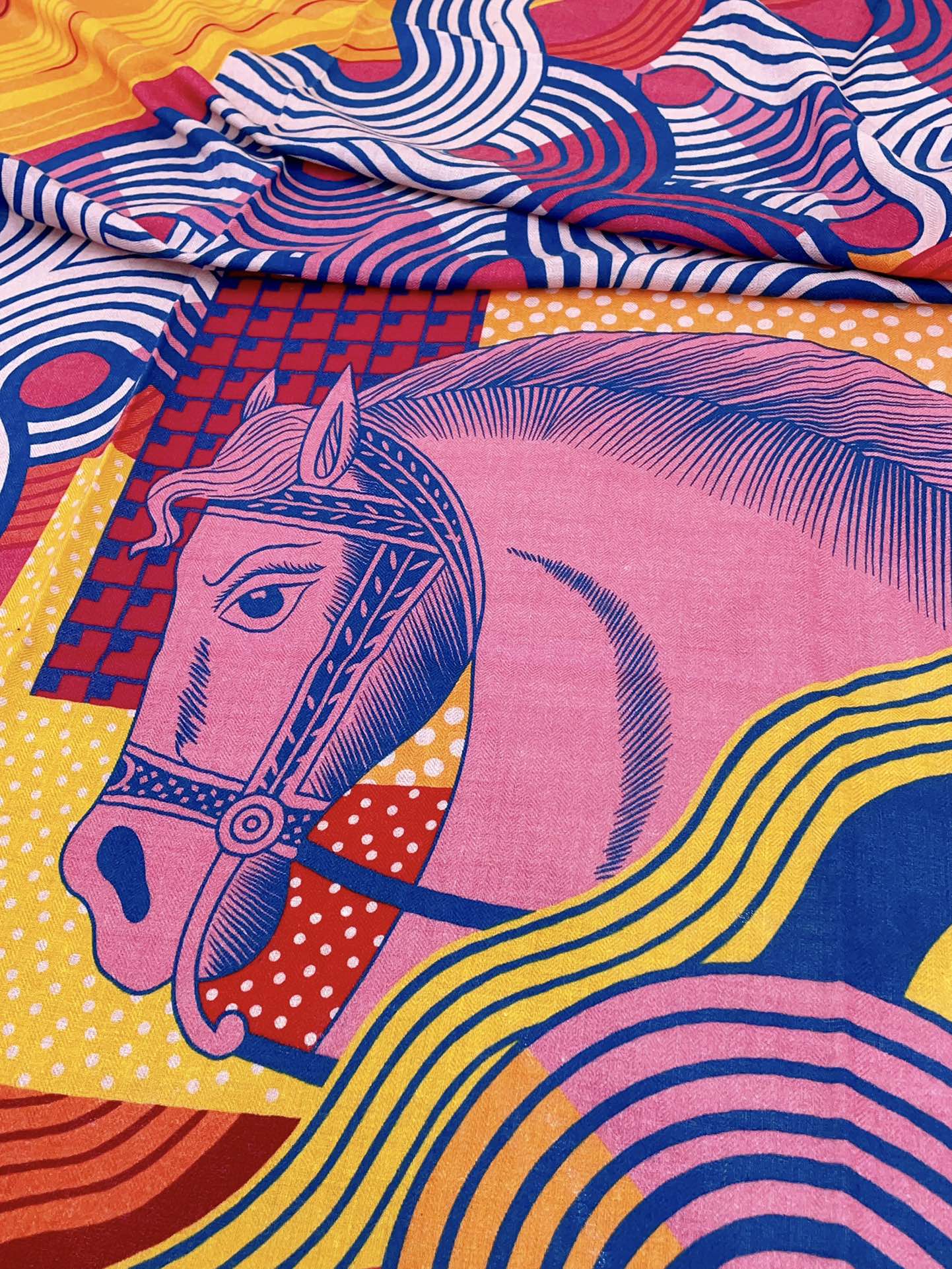 SCARF 140 CM COLORFUL 388171