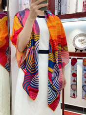 SCARF 140 CM COLORFUL 388171