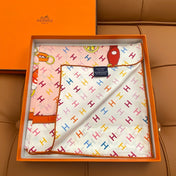 HERMES 25S SCARF 90 IN SILK 703682