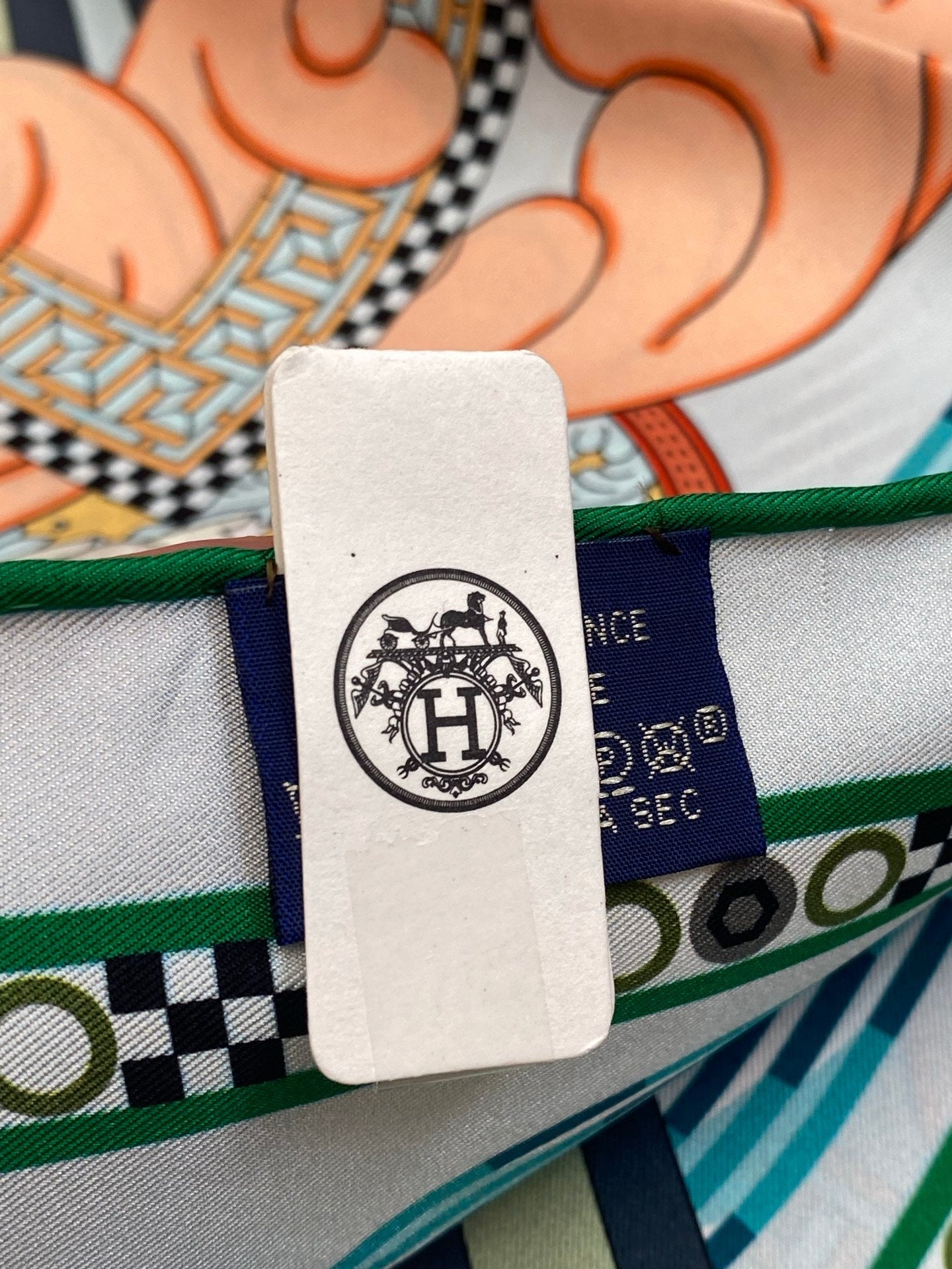 HERMES 25S SCARF 90 IN SILK 709683