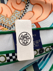 HERMES 25S SCARF 90 IN SILK 709683