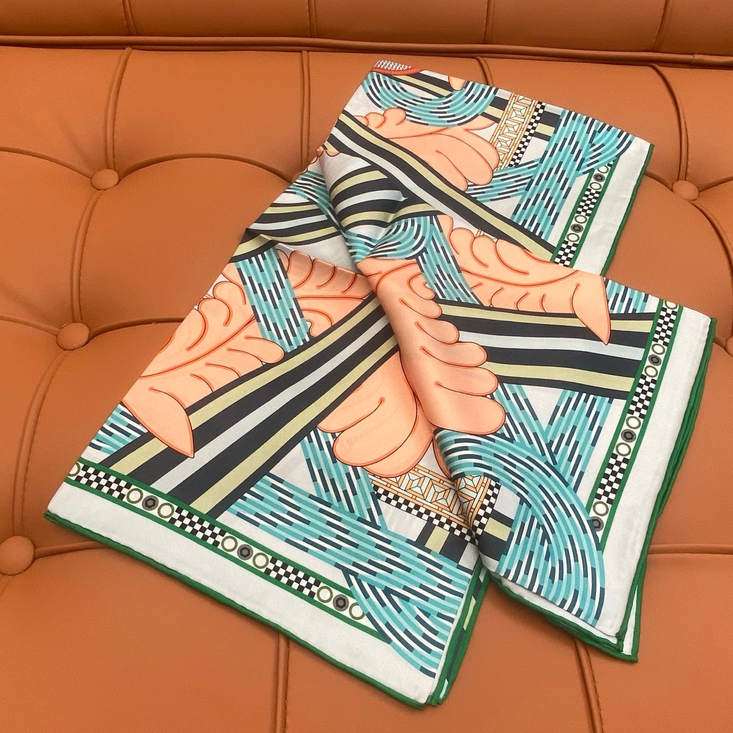 HERMES 25S SCARF 90 IN SILK 709683