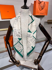 HERMES 25S SCARF 90 IN SILK 706581