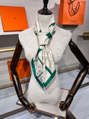 HERMES 25S SCARF 90 IN SILK 706581