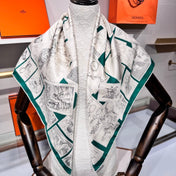 HERMES 25S SCARF 90 IN SILK 706581