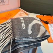 CASAQUE PORTE-CLEFS MUFFLER 180 CM SPANISH GRAY CASHMERE