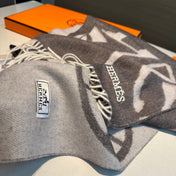 CASAQUE PORTE-CLEFS MUFFLER 180 CM SPANISH GRAY CASHMERE