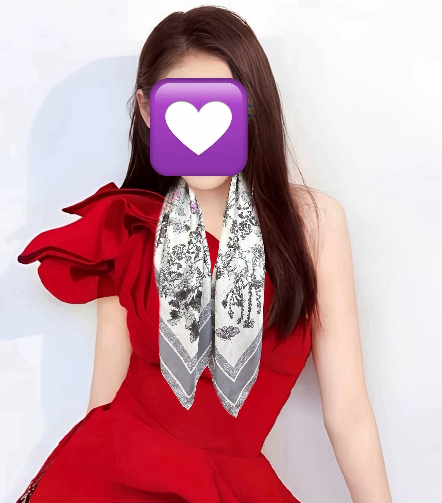 DIOR SCARF 90 CM IN SILK 733854