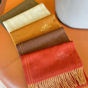 UNIE BRODEE GM MUFFLER IN PASTEL GREY CASHMERE