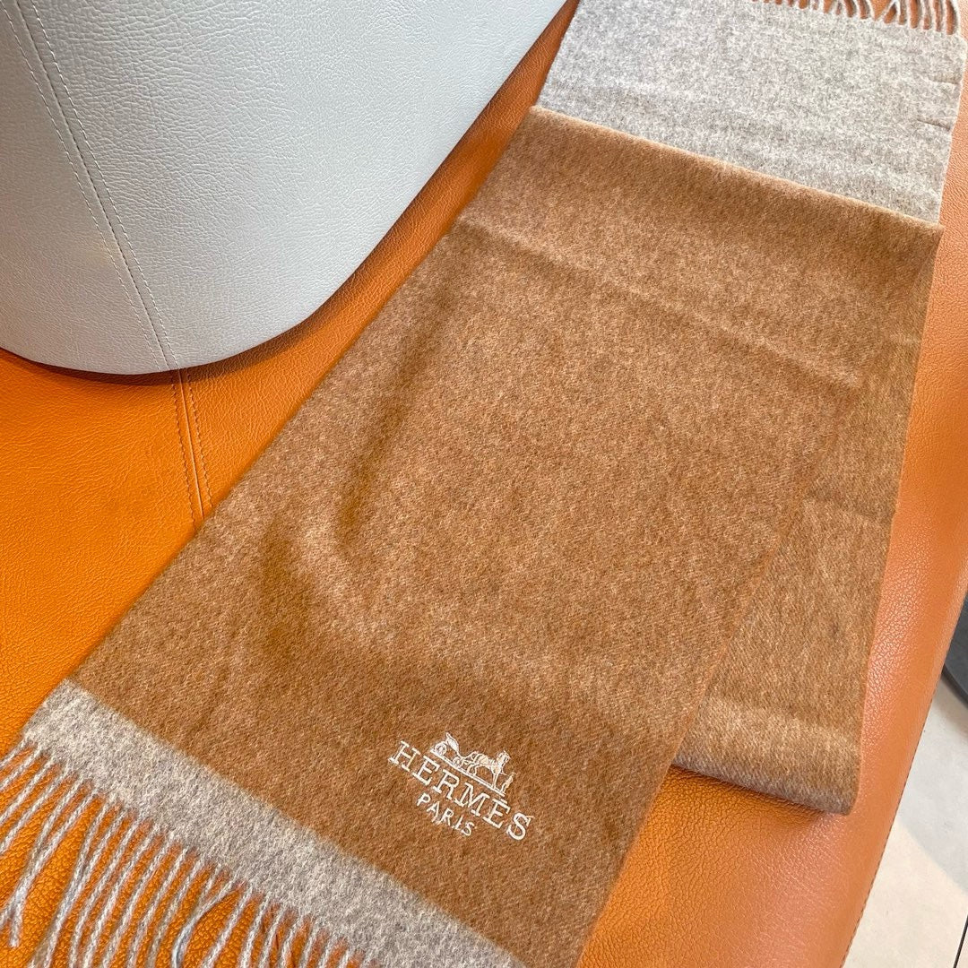 CASHMERE SCARF 180 CM PERSIAN ORANGE