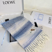 LOEWE 25S SCARF 180 IN MOHAIR WOOL 861429