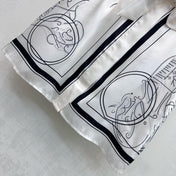 HERMES 26S SILK MIDI SKIRT 583