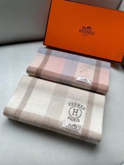 SCARF 180 CM IN LIGHT PINK CARO CASHMERE