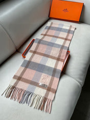 SCARF 180 CM IN LIGHT PINK CARO CASHMERE