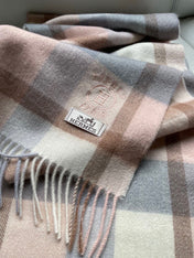 SCARF 180 CM IN LIGHT PINK CARO CASHMERE